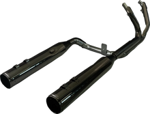 Load image into Gallery viewer, Khrome Werks 2-into-2 Dominator Exhaust System with 4-1/2&quot; Mufflers - Eclipse® with Race Tip - M8  201130 - Main Product View