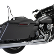 Load image into Gallery viewer, Khrome Werks 2:1 Outlaw Exhaust - Black - No End Cap Included 200775 - Back View