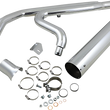 Load image into Gallery viewer, Khrome Werks 2:1 Outlaw Exhaust - Black - No End Cap Included 200775 - Installation View