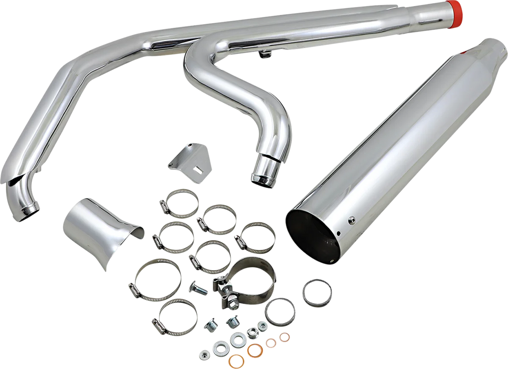 Khrome Werks 2:1 Outlaw Exhaust - Chrome - No End Cap Included 200770 - Side View