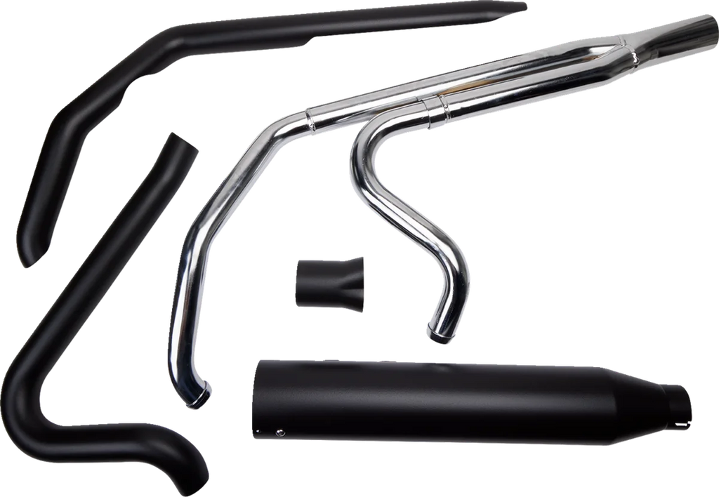 Khrome Werks 2:1 Outlaw Exhaust System - Black 200785 - Main Product View
