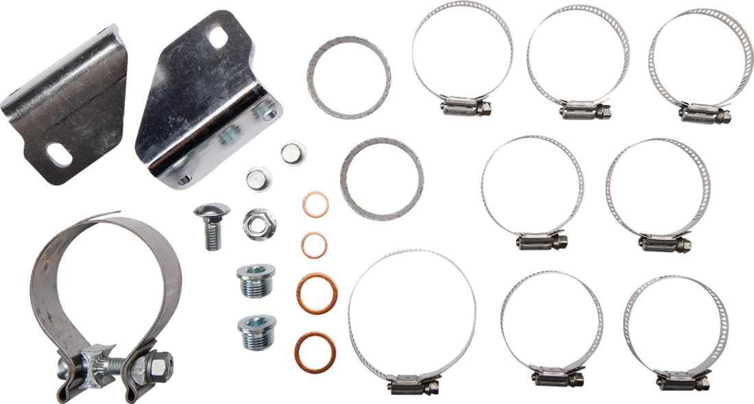 Khrome Werks 2:1 Outlaw Exhaust System - Black 200785 - Side View