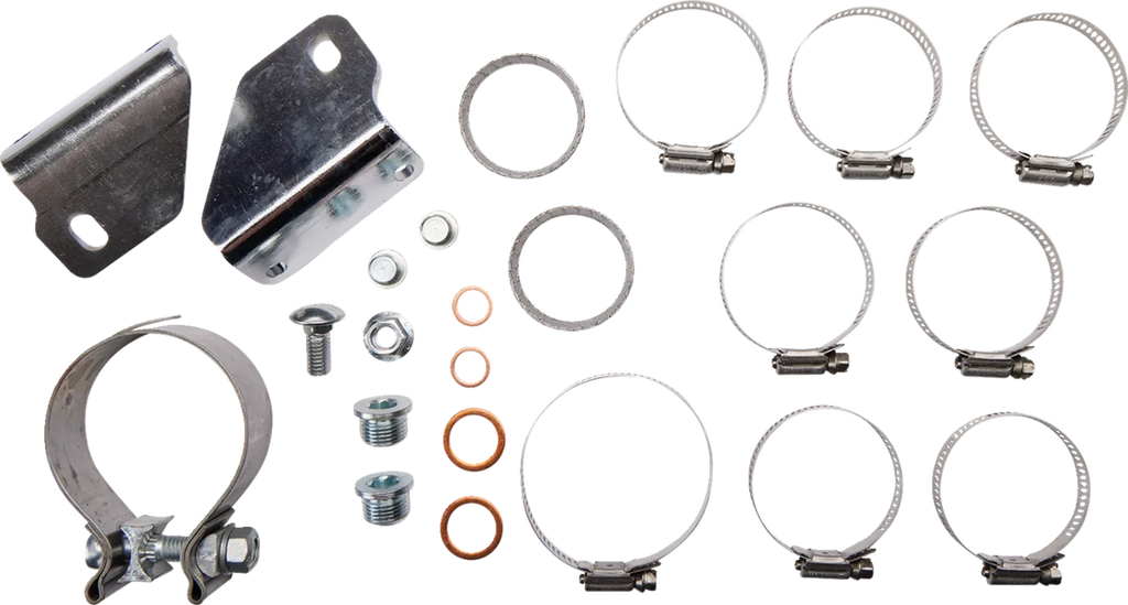 Khrome Werks 2:1 Outlaw Exhaust System - Black 200785 - Side View