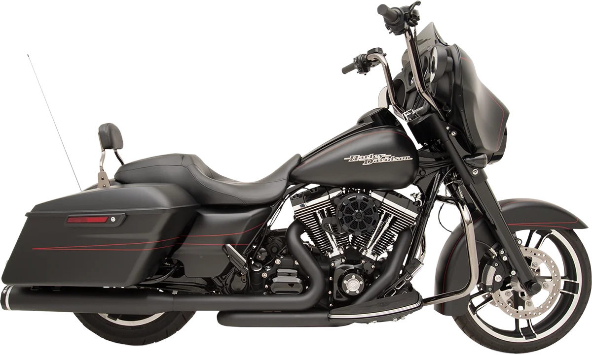 Khrome Werks 2:2 Dominator Exhaust System - Black - With 4-1/2