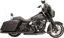 Load image into Gallery viewer, Khrome Werks 2:2 Dominator Exhaust System - Black - &#39;09-&#39;16 FL - With 4-1/2&quot; Muffler 200830 - Main Product View