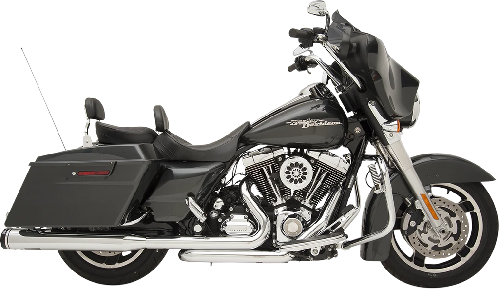Khrome Werks 2:2 Dominator Exhaust System - Chrome - '09-'16 FL - With 4-1/2" Muffler 200630 - Main Product View