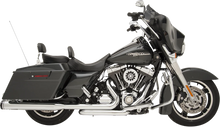 Load image into Gallery viewer, Khrome Werks 2:2 Dominator Exhaust System - Chrome - &#39;09-&#39;16 FL - With 4-1/2&quot; Muffler 200630 - Main Product View