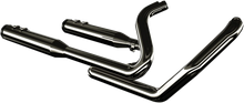Load image into Gallery viewer, Khrome Werks 2:2 Dominator Exhaust System - Eclipse® - &#39;09-&#39;16 FL - With 4-1/2&quot; Muffler 201830 - Side View