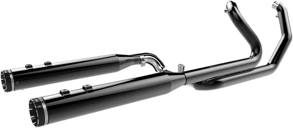 Khrome Werks 2:2 Dominator Exhaust System - Eclipse® - '09-'16 FL - With 4-1/2" Muffler 201830 - Back View
