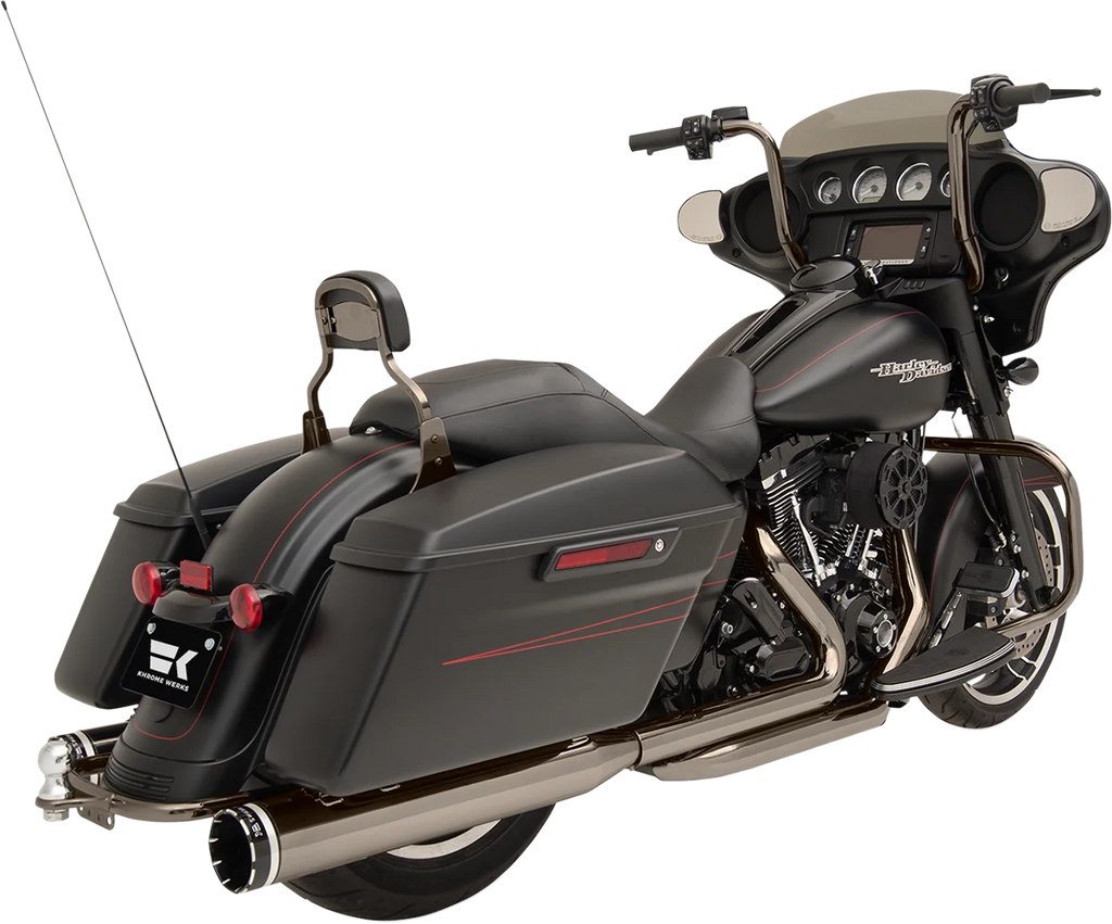 Khrome Werks 2:2 Dominator Exhaust System - Eclipse® - '09-'16 FL - With 4-1/2" Muffler 201830 - Additional View 5
