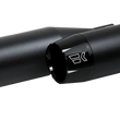 Load image into Gallery viewer, Khrome Werks 3-1/2" Slip-On Mufflers - Black 202620 - Main Product View