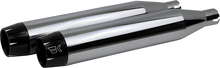 Load image into Gallery viewer, Khrome Werks 3-1/2" Slip-On Mufflers - Chrome 202500 - Main Product View