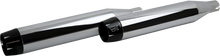 Load image into Gallery viewer, Khrome Werks 3-1/2" Slip-On Mufflers - Chrome 202520 - Main Product View