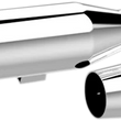 Load image into Gallery viewer, Khrome Werks 3" HP-Plus® Slip-On Mufflers - Tapered - Chrome - XL 202495
