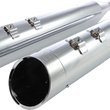 Load image into Gallery viewer, Khrome Werks 4-1/2" HP-Plus® Slip-On Mufflers - Chrome Edge 202660 - Main Product View