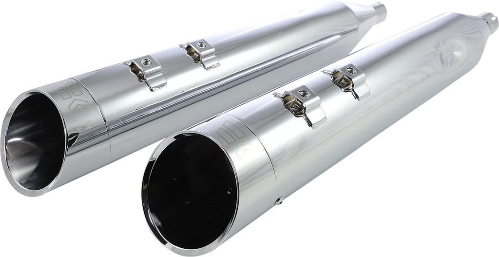 Khrome Werks 4-1/2" HP-Plus® Slip-On Mufflers - Chrome Edge 202660 - Main Product View