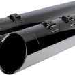 Load image into Gallery viewer, Khrome Werks 4-1/2" HP-Plus® Slip-On Mufflers - Chrome Edge 202665 - Main Product View