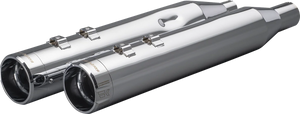 Khrome Werks 4-1/2" HP-Plus® Slip-On Mufflers - Chrome Klassic Tip 202925 - Main Product View