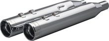 Load image into Gallery viewer, Khrome Werks 4-1/2&quot; HP-Plus® Slip-On Mufflers - Chrome Klassic Tip 202975 - Main Product View