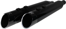 Load image into Gallery viewer, Khrome Werks 4-1/2" HP-Plus® Slip-On Mufflers - Obsidian Edge 202645 - Main Product View