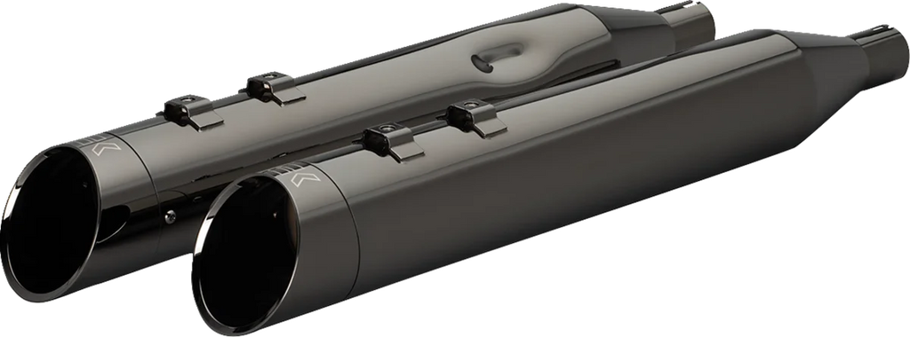 Khrome Werks 4-1/2" HP-Plus® Slip-On Mufflers with Edge Tip - Eclipse® - M8  201935 - Main Product View