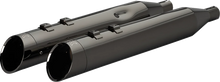 Load image into Gallery viewer, Khrome Werks 4-1/2" HP-Plus® Slip-On Mufflers with Edge Tip - Eclipse® - M8  201935 - Main Product View
