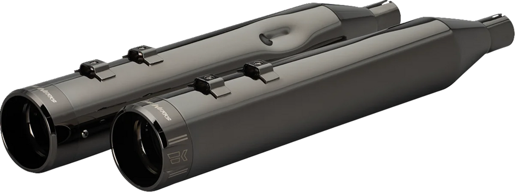Khrome Werks 4-1/2" HP-Plus® Slip-On Mufflers with Klassic Tip - Eclipse® - M8 201930 - Main Product View