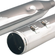 Load image into Gallery viewer, Khrome Werks 4-1/2" HP-Plus® Slip-On Mufflers with Race Tip - Chrome - M8  202935 - Main Product View