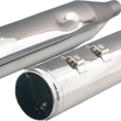 Load image into Gallery viewer, Khrome Werks 4-1/2" HP-Plus® Slip-On Mufflers with Race Tip - Chrome - Twin Cam 202915 - Main Product View