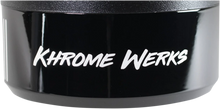 Load image into Gallery viewer, Khrome Werks 4-1/2" Klassic Tip - Right - Black Powdercoat 200659P - Side View