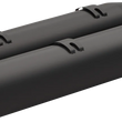 Load image into Gallery viewer, Khrome Werks 4-1/2" War Hammer Mufflers - Black 202225 - Main Product View