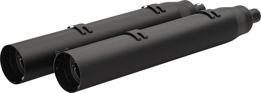 Khrome Werks 4-1/2" War Hammer Mufflers - Black 202225 - Main Product View
