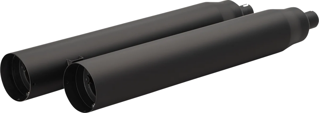 Khrome Werks 4-1/2" War Hammer Mufflers - Black 202235 - Main Product View
