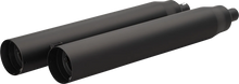 Load image into Gallery viewer, Khrome Werks 4-1/2&quot; War Hammer Mufflers - Black 202235 - Main Product View