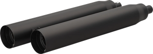 Khrome Werks 4-1/2" War Hammer Mufflers - Black 202235 - Main Product View