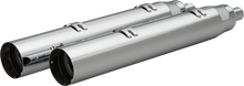 Load image into Gallery viewer, Khrome Werks 4-1/2&quot; War Hammer Mufflers - Chrome 202220 - Main Product View