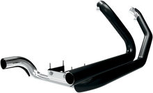 Load image into Gallery viewer, Khrome Werks Aggressor 2-into-1-into-2 Header - Black 200800A - Side View