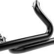 Load image into Gallery viewer, Khrome Werks Aggressor 2-into-2 Crossover Headers - Chrome 200670 - Side View