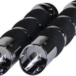 Load image into Gallery viewer, Khrome Werks Grips - Edge - Air Cushion - TBW - Chrome 500170 - Main Product View