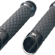 Load image into Gallery viewer, Khrome Werks Grips - Edge - Custom Contour - Diamond - Black 500310 - Main Product View