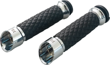 Load image into Gallery viewer, Khrome Werks Grips - Edge - Custom Contour - Diamond - Chrome 500315 - Side View