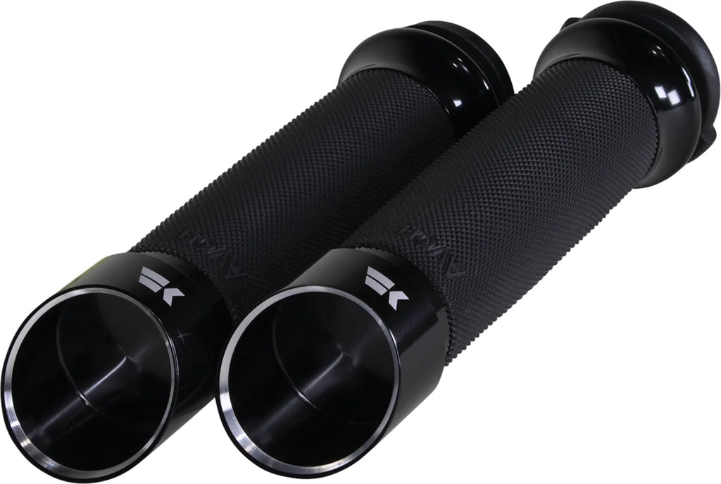 Khrome Werks Grips - Edge - Custom Contour - TBW - Black 500140 - Main Product View