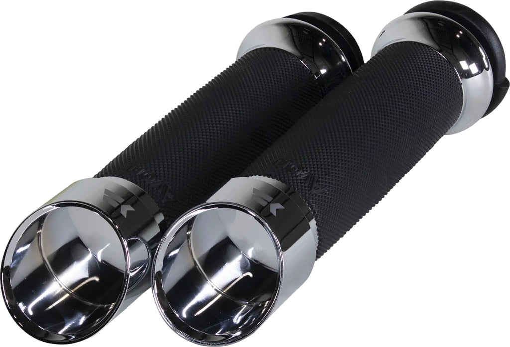 Khrome Werks Grips - Edge - Custom Contour - TBW - Chrome 500160 - Main Product View