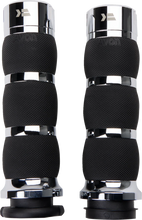 Load image into Gallery viewer, Khrome Werks Grips - Klassic - Air Cushion - TBW - Chrome 500195 - Side View