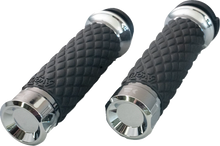 Load image into Gallery viewer, Khrome Werks Grips - Klassic - Custom Contour - Diamond - Chrome 500305 - Main Product View