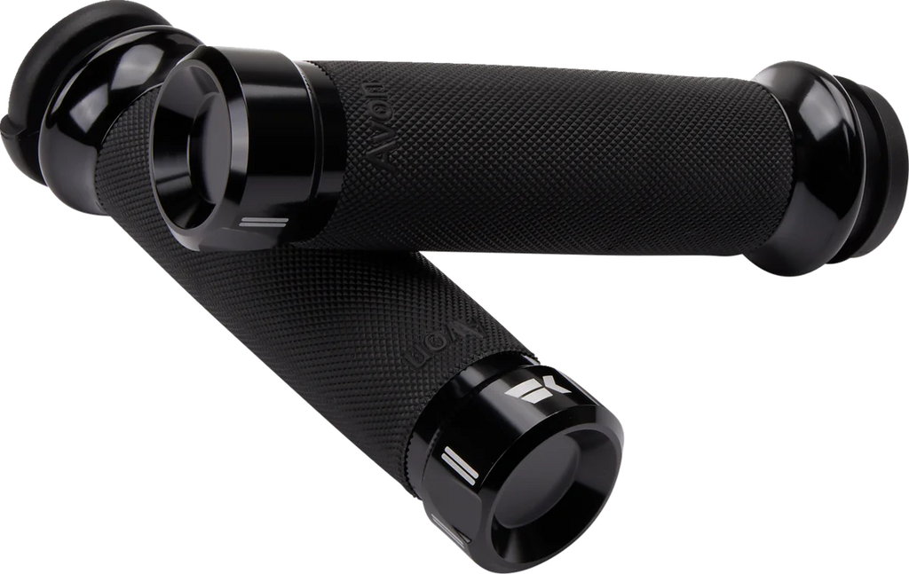 Khrome Werks Grips - Klassic - Custom Contour - TBW - Black 500180 - Main Product View