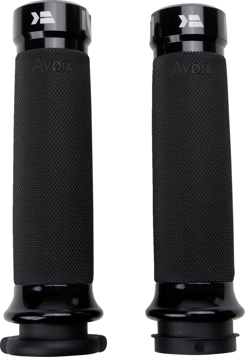 Khrome Werks Grips - Klassic - Custom Contour - TBW - Black 500180 - Side View