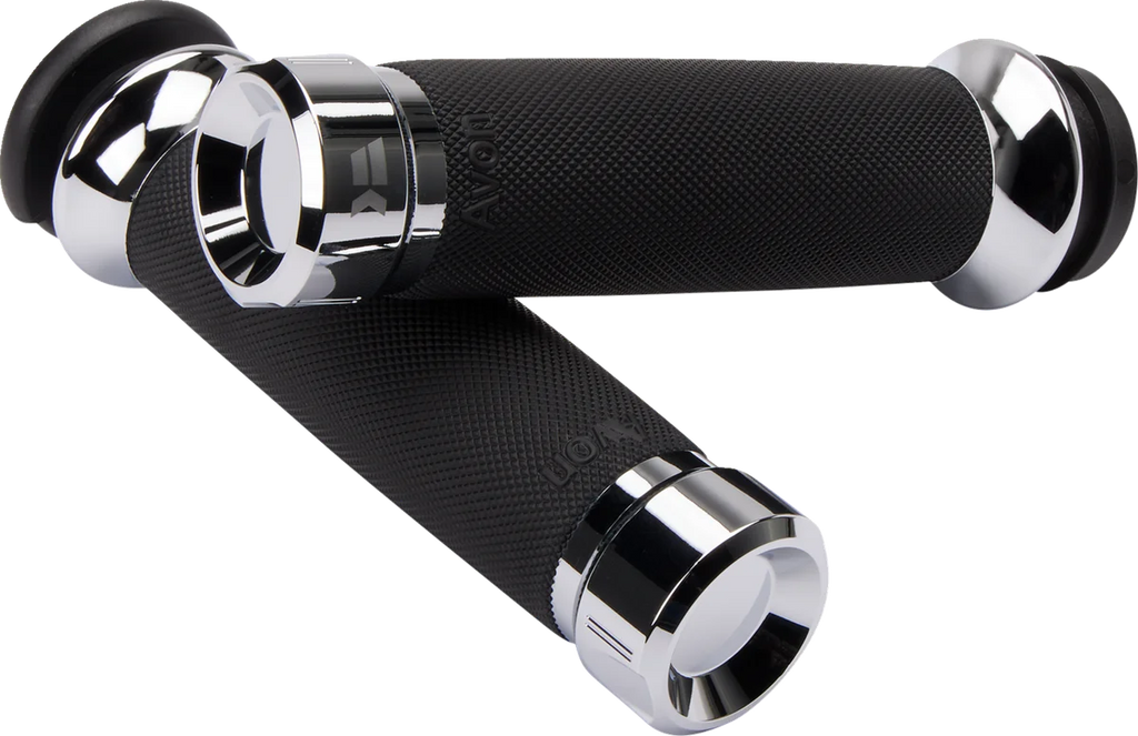 Khrome Werks Grips - Klassic - Custom Contour - TBW - Chrome 500185 - Main Product View