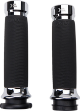 Load image into Gallery viewer, Khrome Werks Grips - Klassic - Custom Contour - TBW - Chrome 500185 - Side View