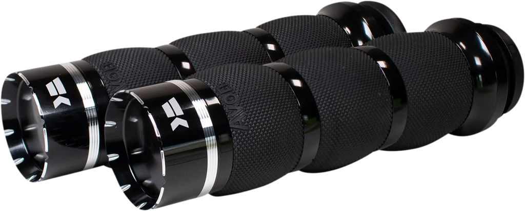 Khrome Werks Grips - Tracer - Air Cushion - TBW - Black 500110 - Main Product View